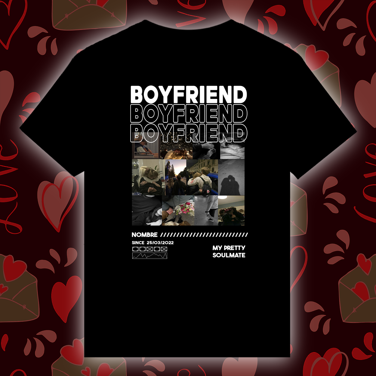 Playera Boyfriend